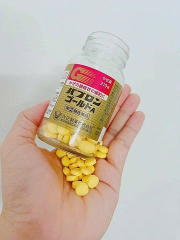 Viên uống giảm cảm cúm Pabron 210 viên Nhật Bản