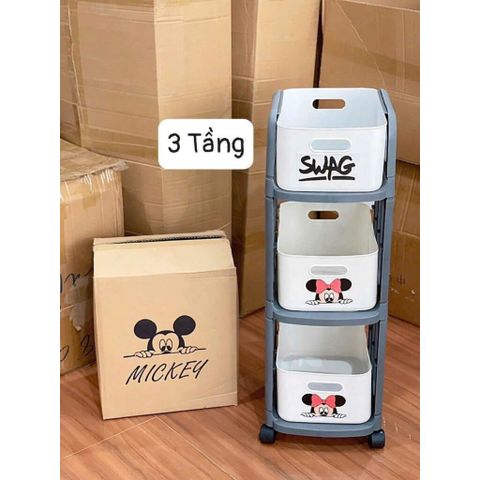 Kệ Đa Năng 3 Tầng Mickey (TH201)
