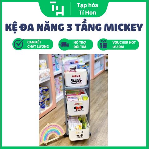 Kệ Đa Năng 3 Tầng Mickey (TH201)
