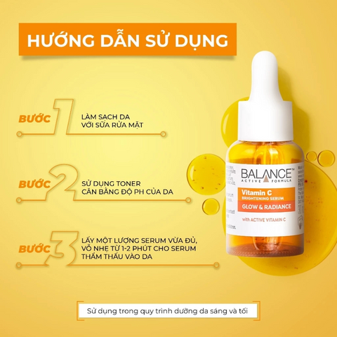 Serum C+ Glow Up Vitamin C 30ml - Tinh Chất Dưỡng Sáng Da, Mờ Thâm, Chống Oxy Hóa - Phù Hợp Với Da Dầu Mụn, Lão Hóa