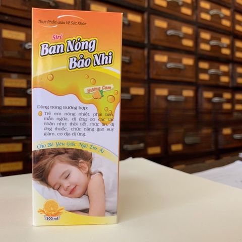 Ban Nóng Bảo Nhi - Cho Bé Yêu Giấc Ngủ Êm Ái - Ban Sởi Tố