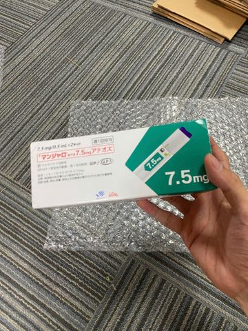 Bút tiêm giảm cân Mounjaro Chính Hãng Nhật Bản - Hỗ trợ kiểm soát cân nặng liều 7.5mg