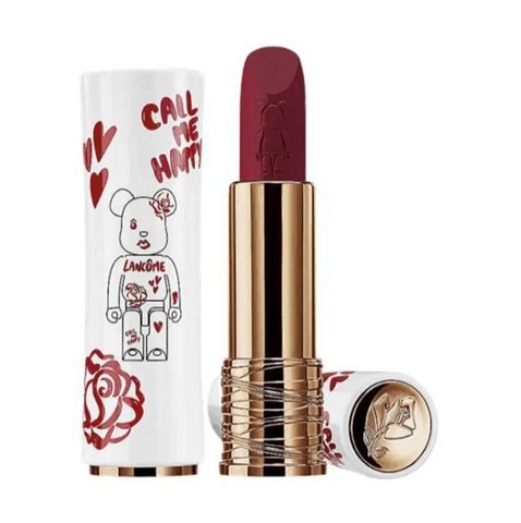 Son Lancôme X Bearbrick L'Absolue Rouge 888 Màu Đỏ Cherry Limited Edition - Son Môi Cao Cấp Thời Thượng, Sang Trọng và Nghệ Thuật 731251