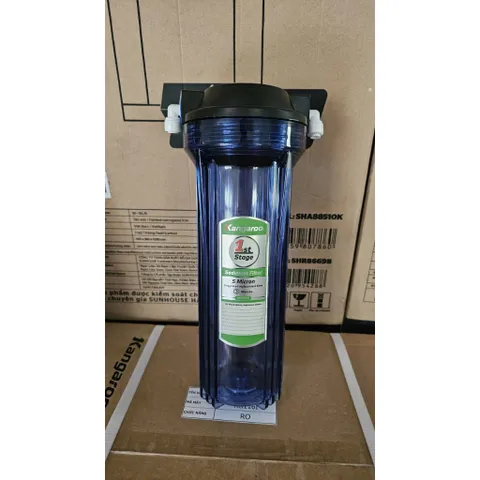 Cốc lọc đầu nguồn Kangaroo 10 inch - Bộ cốc tiền lọc thô.
