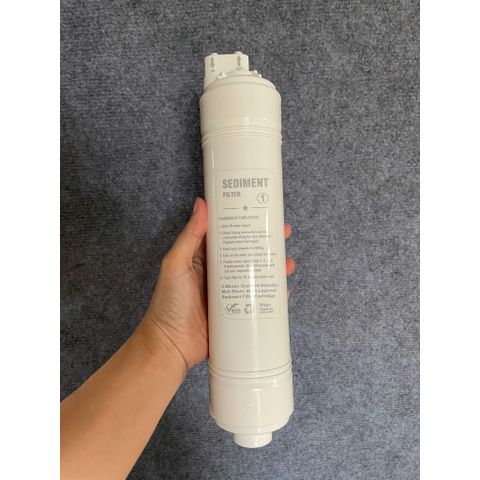 Bộ lõi lọc nước 123 đúc liền khối, dùng cho các máy lọc nước có kết nối tương tự - tặng kèm co dây.