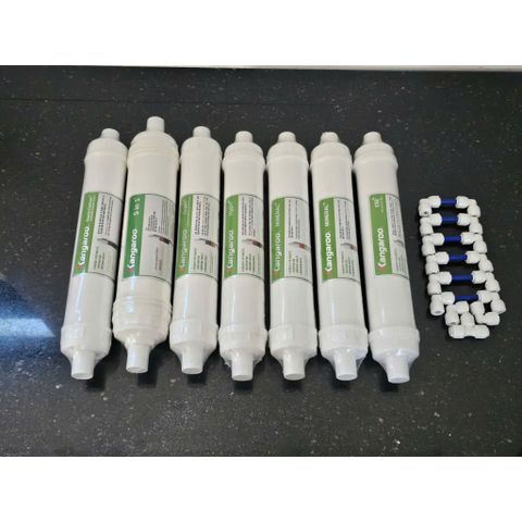 Bộ 7- 8 Lõi Lọc chức năng Kangaroo Hydrogen - Hàng chính hãng thay thế cho máy lọc nước Ro.