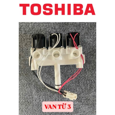 Van điện từ 3 cửa dùng cho máy lọc nước Toshiba