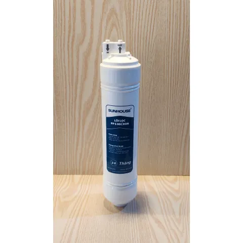 Bộ lõi lọc nước đúc liền nối nhanh số 123 Sunhouse dùng cho máy lọc nước nóng lạnh