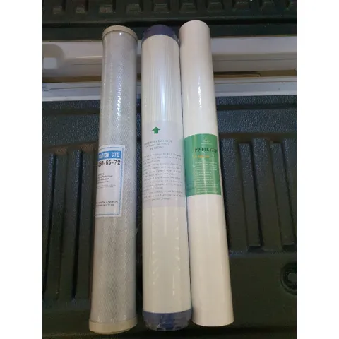Bộ 3 lõi lọc thô số 123 lọc thô nước sinh hoạt 20 inch