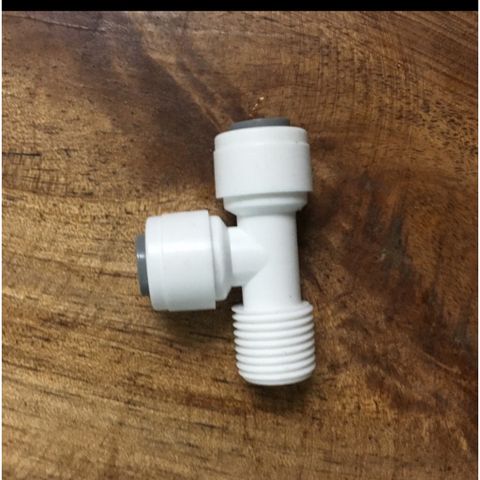 T lệch ren 13 ra 2 đầu nhấn fi 6