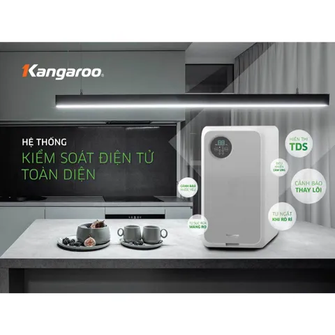 Máy lọc nước Kangaroo Hydrogen KG400HU - Hàng chính hãng PH 8.5