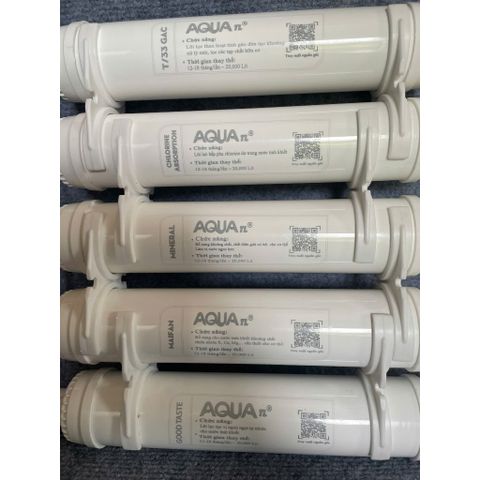 COMBO 5 LÕI KHOÁNG AQUA SỐ 56789 | GỒM T33-MIN-TREATMENT-MAIFAN-POST