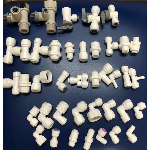 Cút nối nhanh các loại dây máy lọc nước Φ10mm Φ6mm (2 cái)