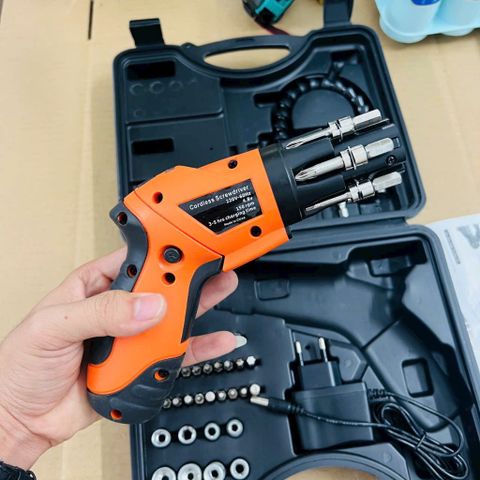 Máy khoan pin cầm tay kèm 49 Chi tiết 3 chức năng