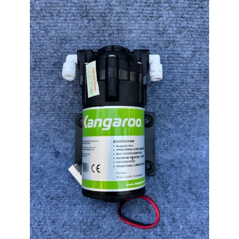 Bơm tăng áp 24V Kangaroo gắn cho máy lọc nước Ro hoặc phun sương - Hàng Chính Hãng.