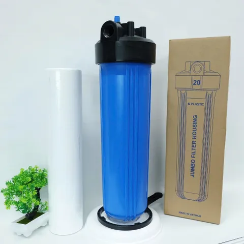 Cốc Lọc 20inch Béo kết nối Φ34 ren đồng Shitong - Cốc lọc đơn Bigblue 20 inch