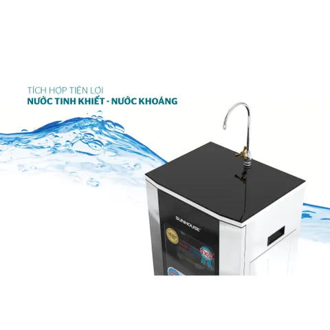 Máy lọc nước Ro 10 lõi Sunhouse SHA88510K Mới 100% bảo hành 24 tháng chính hãng trên toàn quốc.