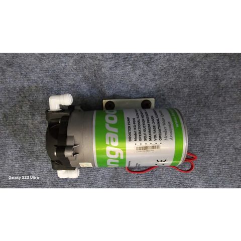 Bơm tăng áp Kangaroo KG-P005,006 gắn cho máy lọc nước Ro hoặc phun sương - Hàng Chính Hãng.