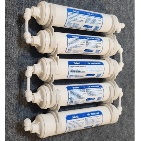 Bộ 5 lõi khoáng Đại Việt dành cho máy lọc nước RO - Daikiosan - Makano