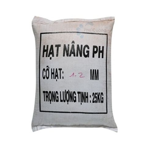 1 Bao 25kg hạt nâng PH Việt Nam xử lý nước