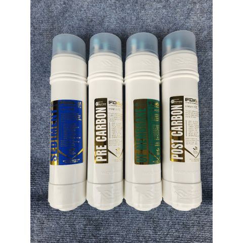 Bộ 4 lõi lọc nước đúc liền khối Korea Type U - Dùng được cho các máy lọc nước có kết nối tương tự.
