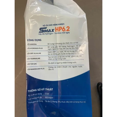 Cụm 6 lõi khoáng Smax hiệu suất cao HP Karofi, tặng kèm 2 cút chuyển. 731660