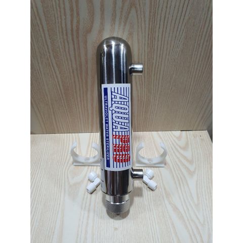 Vỏ Inox đèn UV diệt khuẩn 11W, 14W, 21W, 29W Aquapro dùng trong máy lọc nước.