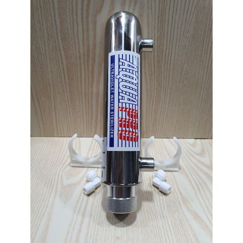 Vỏ Inox đèn UV diệt khuẩn 11W, 14W, 21W, 29W Aquapro dùng trong máy lọc nước.