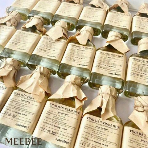Tinh Dầu Tràm Huế Meebee chiết xuất 100% lá tràm thiên nhiên