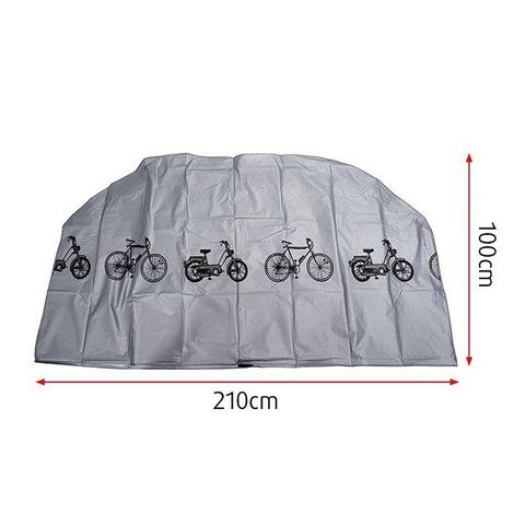 Áo Trùm Xe Máy Chống Nắng Và Che Mưa Vải Dù 1X2 m