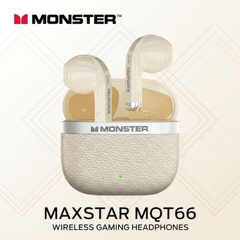 Tai nghe Bluetooth Monster Maxstar MQT66, tai gamming độ trễ thấp
