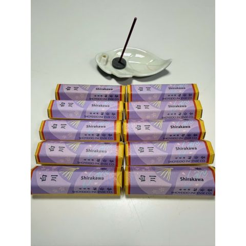 Nhang Trầm Cao Cấp HORIN SHIRAKAWA - Hộp 7 Que (Kèm Đế Cắm)