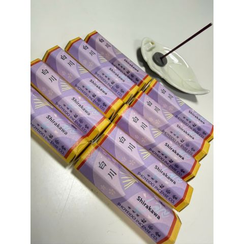 Nhang Trầm Cao Cấp HORIN SHIRAKAWA - Hộp 7 Que (Kèm Đế Cắm)