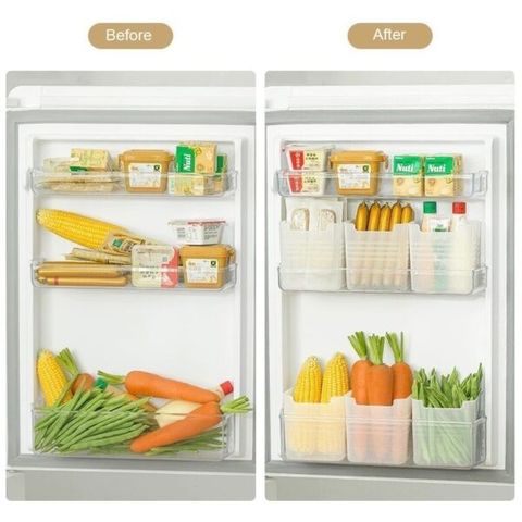 Combo 5 Hộp đựng thực phẩm để cánh cửa tủ lạnh (TH228)