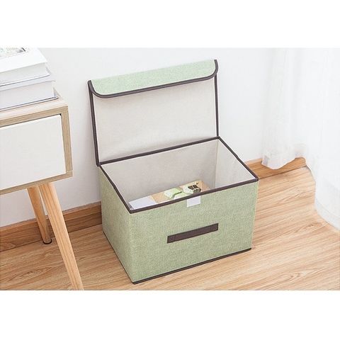 Bộ 2 hộp vải đựng đồ xếp gọn đa năng (Màu ngẫu nhiên) (TH229)