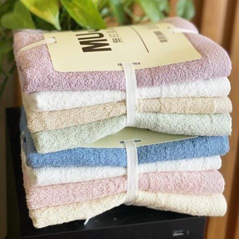 Set 4 khăn tắm Muji cao cấp (Màu ngẫu nhiên) (TH234)