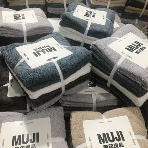 Set 4 khăn tắm Muji cao cấp (Màu ngẫu nhiên) (TH234)
