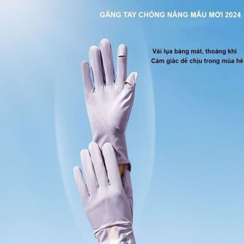 Găng Tay Chống Tia UV Chống Nắng Hở Ngón (TH235)