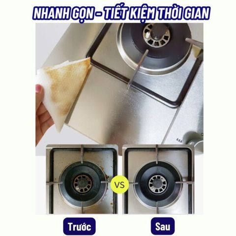 Gói 80 khăn ướt lau bếp siêu tiện dụng (TH236)