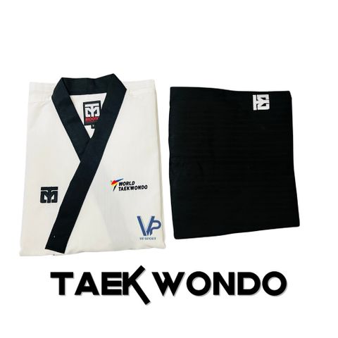 [MOOTO] Võ Phục Taekwondo Quyền MOOTO Đai Đen Poomsae Dan Uniform Chất Lượng Cao Cho Người Tập