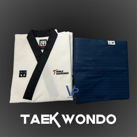 [MOOTO] Võ Phục Taekwondo Quyền MOOTO Đai Đen Poomsae Dan Uniform Chất Lượng Cao Cho Người Tập