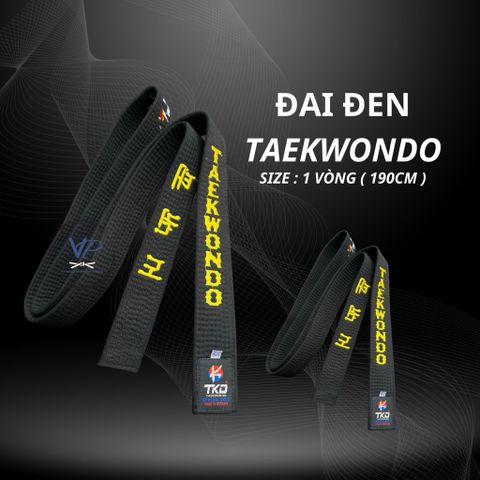 [ Thêu Cơ Bản ] ĐAI TAEKWONDO THÊU SẴN, ĐAI TỐT DÀY LOẠI 1 Vòng