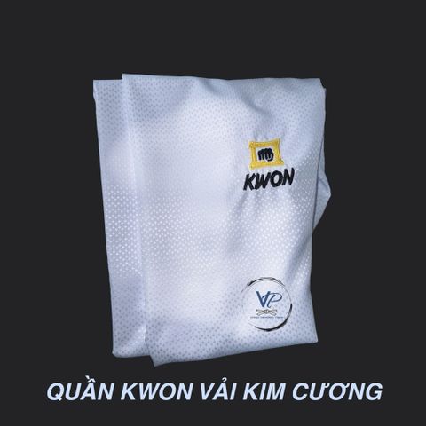 Quần Taekwondo - Kwon chất vải kim cương thoáng mát