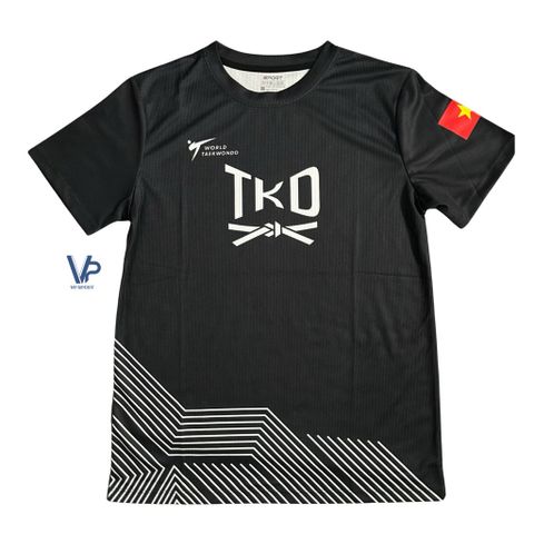 [ MỚI ] Áo thun thể thao TAEKWONDO chất vải thun mè thoáng mát, thích hợp tập luyện hàng ngày dành cho cả nam và nữ
