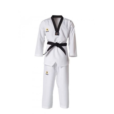 Võ Phục Taekwondo Kwon Vải Sọc, Vải Kim Cương chất lượng phù hợp cho tất cả vận động viên
