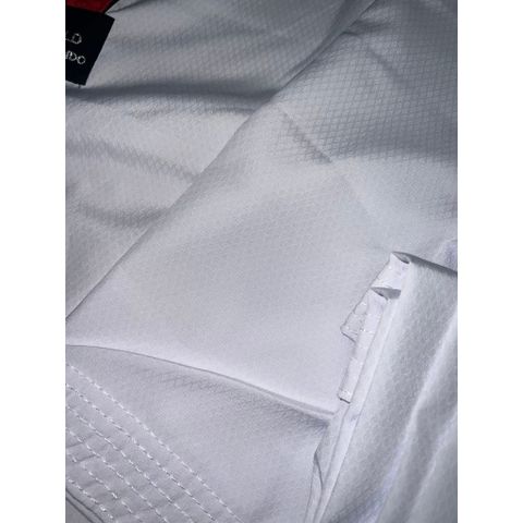 Võ Phục Taekwondo Kwon Vải Sọc, Vải Kim Cương chất lượng phù hợp cho tất cả vận động viên