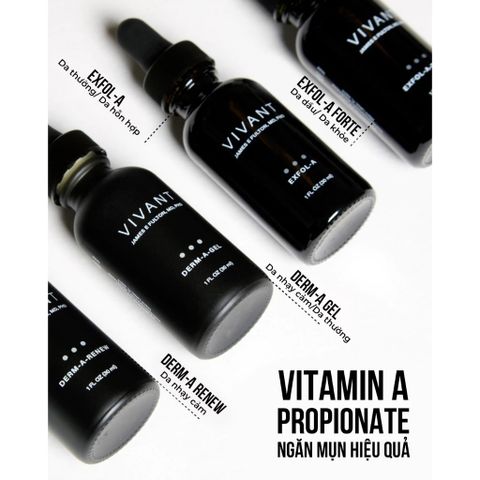 💗 Vivant Derm-A-Gel Serum Tinh Chất Chống Lão Hóa, Giảm Nếp Nhăn, Mờ Thâm Nám, Dưỡng Ẩm, Làm Đều Màu Da