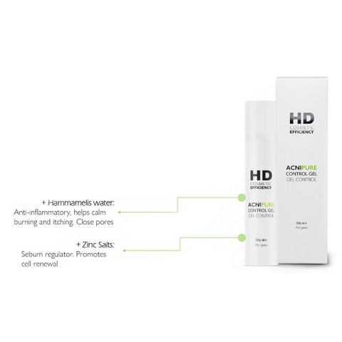 💗 HD Cosmetic Efficiency Acnipure Control Gel Kem Dưỡng Kiềm Dầu Nhờn, Giảm Mụn, Kháng Khuẩn, Phục Hồi Tái Tạo Da