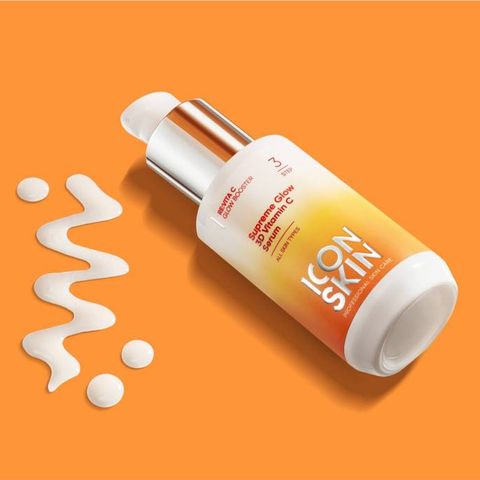 💗 Icon Skin Serum Vitamin C Supreme Glow 3D Tinh Chất Trắng Sáng Da, Chống Oxy Hóa, Tăng Độ Săn Chắc Đàn Hồi