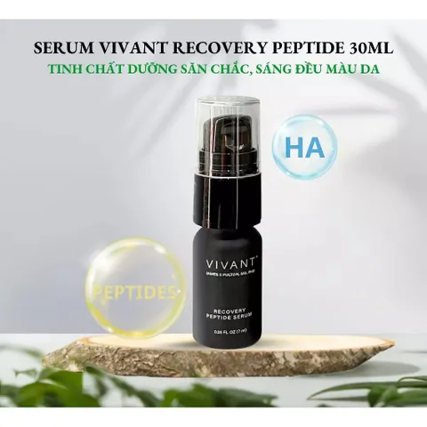 💗 Vivant Serum Recovery Peptide HA Tinh Chất Phục Hồi Da, Dưỡng Ẩm, Tái Tạo Da, Giảm Nếp Nhăn, Tăng Đàn Hồi Da